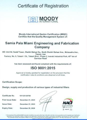 ISO 9001:2015 Certificate